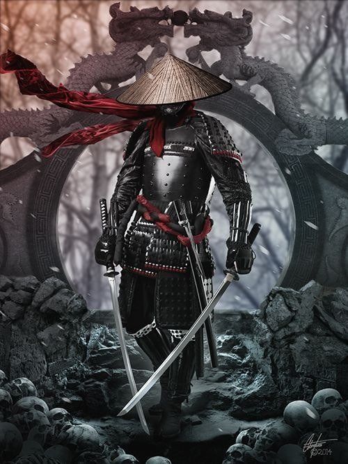 Hace muchos años dos jinetes armados se internaron en un sombrío bosque de las montañas japonesas. Uno de ellos era un soldado de baja estofa y parecía ejercer la función de guía. El otro jinete iba armado con una espada de samurái, pero, a juzgar por sus vestiduras, era demasiado pobre para ser un miembro de la casta guerrera. Seguramente se trataba de un ronin (antiguo samurái que había abandonado a su señor feudal para llevar una vida errante de bandido y mercenario). El ronin permaneció casi todo el tie